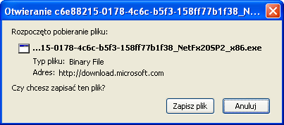 3. Uruchomienie instalatora Microsoft SQL Express 2008 Po zakończeniu pobierania, plik SQLEXPR32_x86_ENU.exe należy uruchomić, nastąpi wówczas automatycznie rozpakowanie i uruchomienie instalatora.