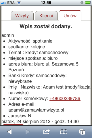 widok z