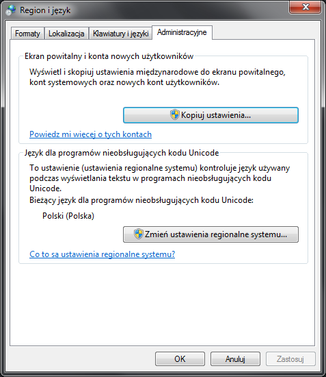 9. Zmiana ustawień urządzenia Po wybraniu łącza do ustawienia języka, może otworzyć się Internet Explorer. Jeśli program Internet Explorer otworzy się, zamknij go.