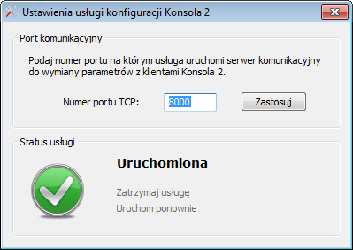 Konsola 2 Podręcznik użytkownika 4.4 Centralne zarządzanie konfiguracją programu Konsola 2 4.4.1.