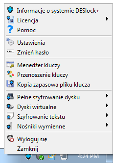 Korzystanie z programu DESlock+ 21 Uwaga: tekst i pliki zaszyfrowane przy użyciu hasła mogą być odszyfrowane za pomocą czytnika plików DLP, w związku z czym mogą do nich mieć dostęp użytkownicy bez