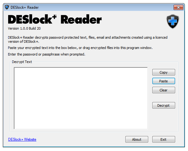 32 DESlock+ User Manual pomocą oprogramowania DESlock+ z użyciem hasła. 5.