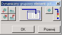 100 Moduły dodatkowe Allplan BIM Definicja grupy elementów gotowych 1 Wybierz z paska narzędzi symbol Elementy gotowe Utwórz element gotowy.