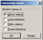 1.2 Zadanie problemowe Otwórz plik: 1. Edycja danych.xls, i przejdź do arkusza Zadanie 2. Uzupełnij puste komórki z zakresów C2:C5 oraz D2:D5 wykorzystując metodę adresowania bezwzględnego.