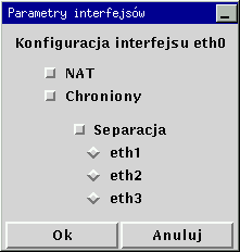 Routing - e trasę do sieci docelowej przez router. Adres sieci powinien być podany w notacji prefiksowej (patrz Dodatek A Info prefiks), adres routera jako sam IP - bez maski.