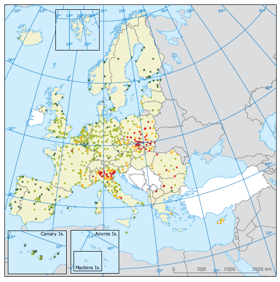 IV. ANALIZA STANU JAKOŚCI POWIETRZA W POLSCE IV.1.