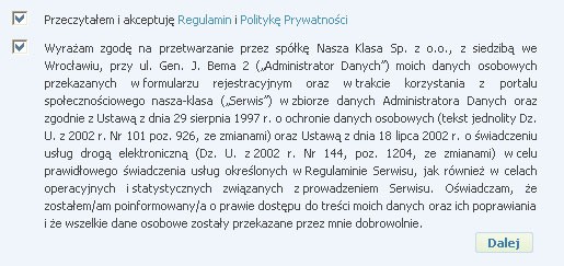 Kolejno wpisujemy pseudonim, imię i nazwisko, adres e-mail, dwa razy hasło i datę urodzenia.