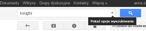 Posługiwanie się pocztą elektroniczną Cz. 6. Wyszukiwanie w poczcie Gmail Jeśli potrafimy korzystać z wyszukiwarki Google, bez trudu poradzimy sobie z wyszukiwaniem w poczcie Gmail.