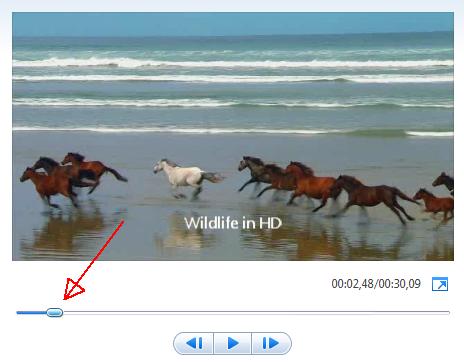 29 Wimmer Windows Live Movie Maker 2011: Wybieranie materiału do filmu Przy cięciu wymagana jest precyzja. Masz kilka narzędzi, za pomocą których możesz precyzyjnie sprawdzad materiał filmowy.