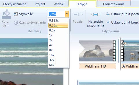 33 Wimmer Windows Live Movie Maker 2011: Wybieranie materiału do filmu Wszystkie podane wyżej techniki możesz wykorzystywad w filmie wielokrotnie, zależnie od potrzeb.