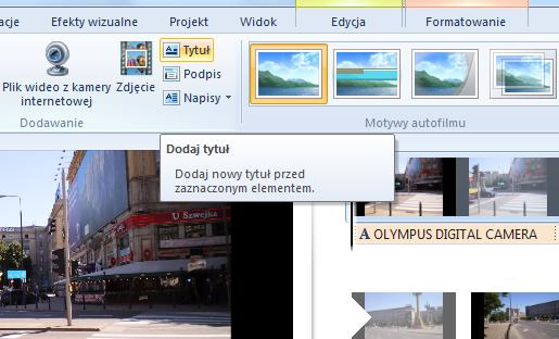 51 Wimmer Windows Live Movie Maker 2011: Tytuły, podpisy i napisy Rozdział 8. TYTUŁY, PODPISY I NAPISY Istotną rolę informacyjną pełnią w filmie wszelkie teksty.