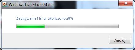 78 Wimmer Windows Live Movie Maker 2011: Serwisy społecznościowe W oknie Publikuj wideo w usłudze Facebook możesz jeszcze zmienid nazwę filmu kliknij przycisk Publikuj.