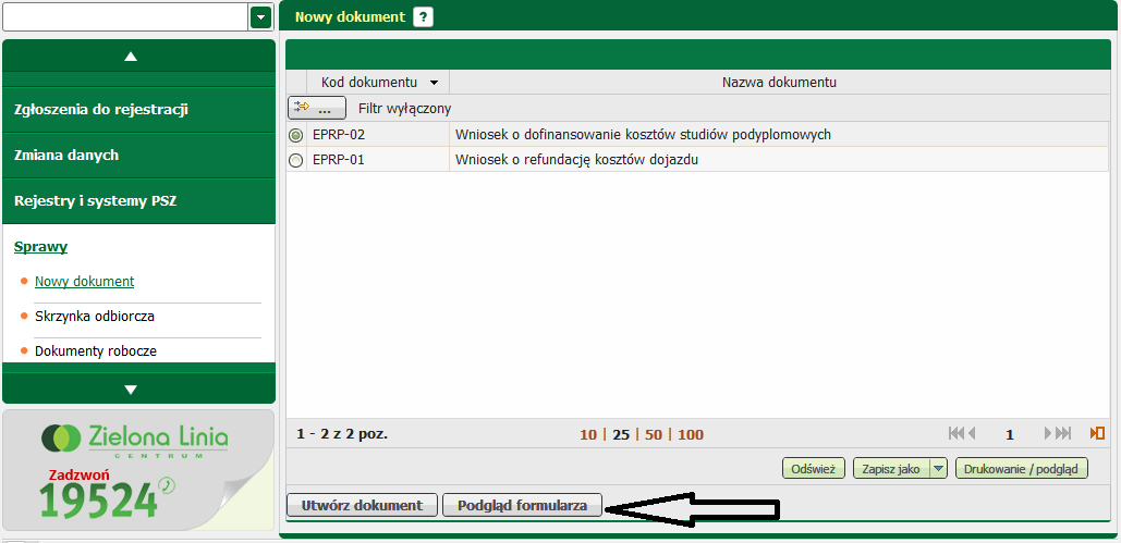 o o o o o o o Sprawy 3.2 Adres - adres instytucji/organizacji 3.3 Termin rozpoczęcia - termin rozpoczęcia studiów podyplomowych 3.4 Termin zakończenia - termin zakończenia studiów podyplomowych 3.