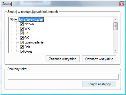 Rysunek 12. Menu kontekstowe pod prawym przyciskiem myszy W menu kontekstowym mogą pojawić się funkcje dodatkowe, które są związane z czynnościami dostępnymi na danym etapie pracy.