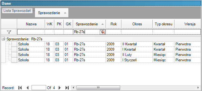 Eksport do Excela Opcja zapisuje dane w formacie CSV (arkusz kalkulacyjny), gdzie mogą podlegać dalszej obróbce. Po wybraniu tej opcji należy podać nazwę i katalog docelowego pliku.