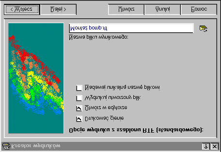 W INBUD 2000 - OPIS O KIEN Opis zakładek (ich występowanie jest związane z typem wydruku): Szablon zakładka służy do wyboru szablonu.