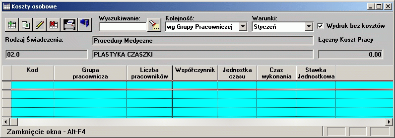 Świadczenia wzorcowe służą do ujednolicenia i zapewnienia porównywalności danych w rejonie działania jednostki nadrzędnej oraz w skali kraju.