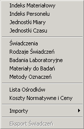 Słowniki Rozdział 7 Słowniki W czasie wprowadzania i modyfikacji danych, użytkownik spotyka się wielokrotnie z polami słownikowymi (polami, w które można wpisać tylko jedną z wprowadzonych wcześniej