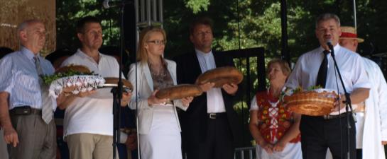 Grudzień 2013 Strona 47 VII Powiatowe Święto Chleba 4 sierpnia na terenie parku przy Muzeum w Przeworsku odbyło się VII Powiatowe Święto Chleba, którego głównym organizatorem było Starostwo Powiatowe