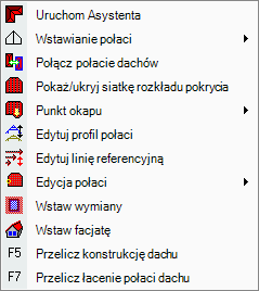 Dodaj nową warstwę: Dodaje nową warstwę. Po wybraniu polecenia otwiera się okno, w którym można podać nazwę nowej warstwy. Usuń aktualną warstwę: Usuwa aktualną warstwę.