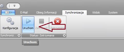 8. Po konfiguracji w profilach możemy wykonać zapis konfiguracji z głównej zakładki Zapisz i startujemy z usługą.