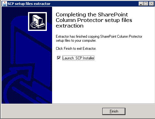 1 Ustawienia 1.1 Instalacja SCP Aby zainstalowad SharePoint Column Protector proszę rozpakowad skompresowany plik SharePointColumnProtector.