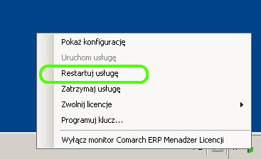 4.3.3 Praca z wieloma kluczami Comarch ERP Menadżer Licencji może działać z wieloma kluczami, przy czym obowiązują pewne zasady: W Menadżerze Licencji może być aktywnych kilka kluczy wirtualnych