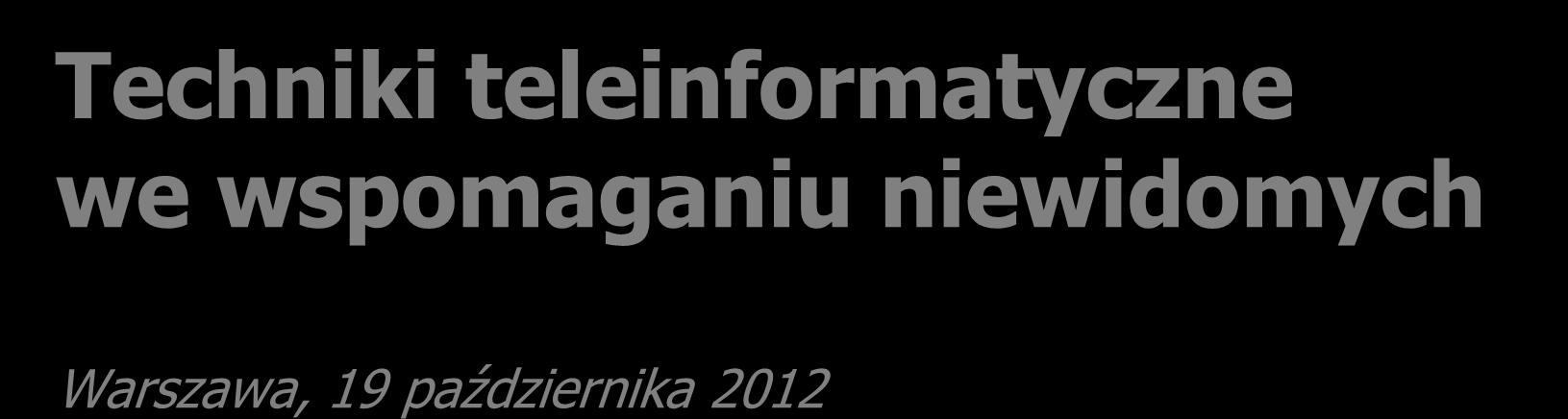 Andrzej Materka Techniki teleinformatyczne we