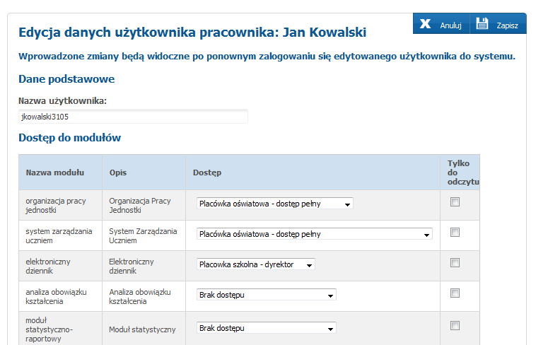 Globalny rejestr nauczycieli i pracowników