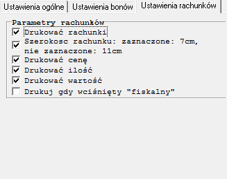 S t r o n a 33 Grupowad pozycje parametr określa czy pozycje na bonie mają byd grupowane w przypadku wystąpienia więcej niż 1 takiej samej pozycji na jednym bonie.