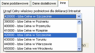 DB.net soft 10/41 Poszczególne pola z 2-ch pierwszych zakładek są polami tekstowymi i należy je wypełnić poprawnymi danymi firmy (właściciela licencji).