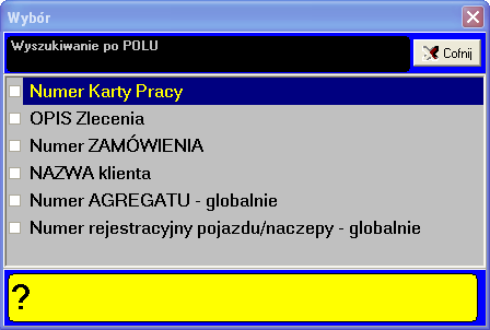 214 Przykładowe systemy zbudowane pod zamówienie Przykładowy system obsługi kart serwisowych Karty pracy Karty pracy słuŝą w systemie do opisywania prac wykonywanych w ramach serwisu danego agregatu.