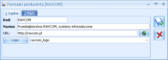 Podręcznik Użytkownika systemu Comarch OPT!MA Str. 295 Rys.