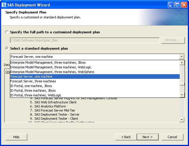 6 Zaznaczamy Install SAS Software i Configure SAS Software. Możemy także wybrad tylko instalację a później ponownie uruchomid SAS Deployment Wizard( setup.exe) i przeprowadzid samą konfigurację.