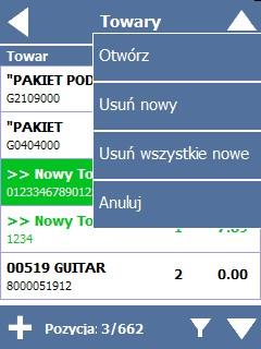 Dodatkowe informacje wprowadza się w następnym oknie, do którego przechodzi się ikoną trójkąt-strzałka w prawo.