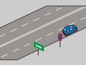 233. W tej sytuacji, gdy zatrzymanie trwa ponad jedną minutę, światła zewnętrzne może wyłączyć kierujący pojazdem: A. 1 B. 2 C. 3 235.