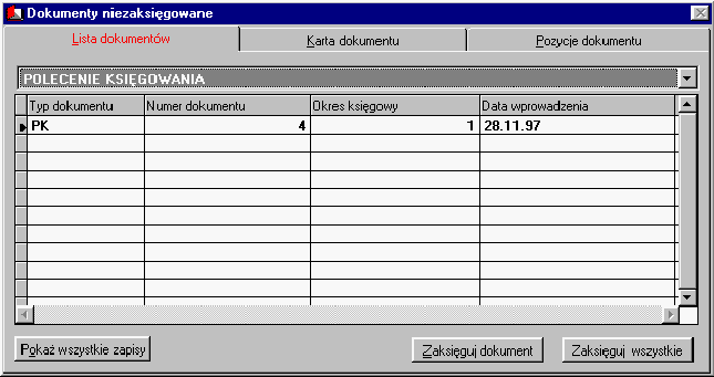 44 LiderFK 4 Opis menu programu Lider FK 4.1 