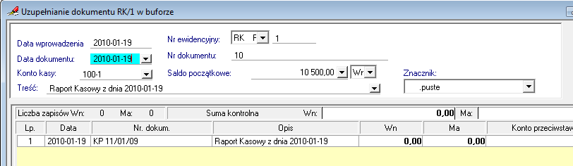 Symfonia Finanse i Księgowość 19 / 21 Rys. 17.