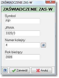 opłaty; - rozliczenie wg rat; - lista dokumentów zaksięgowanych na koncie. 7.3.2. Zaświadczenia.