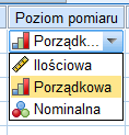 ZASADA KUMULATYWNOŚCI Każda kolejna skala ma wszystkie własności skal poprzednich.