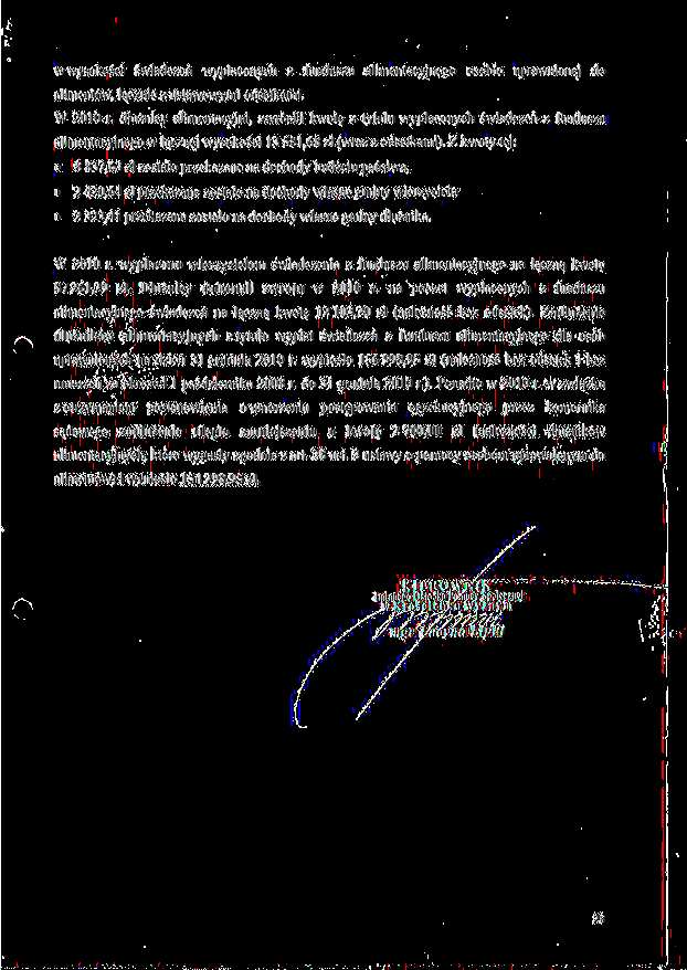 w wysokosci swiadczeri wyplaconych z funduszu a!imentacyjnego osobie uprawnionej do aliment6w, taeznie z ustawowymi odsetkami. W 2010 r. dhjznicy alimentacyjni, zwr6cili kwot?