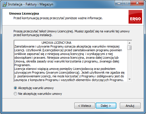 2. Następnie uruchomi się instalator systemu, w którym należy postępować zgodnie z instrukcjami podanymi w każdym oknie aż do zainstalowania systemu.