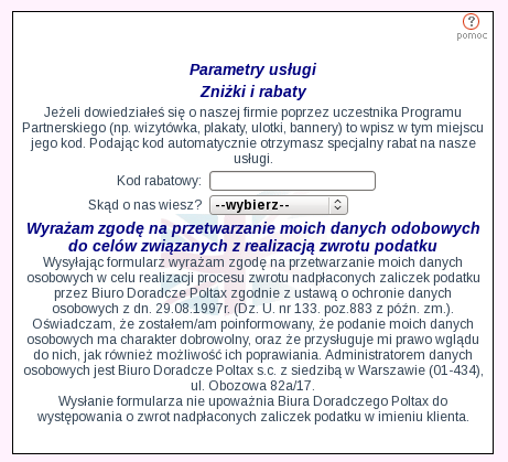 zostanie dodatkowa opłata za przelew) jeżeli wybrałeś przelew w GBP na konto walutowe w Polsce to wpisz nazwę i nr konta wg następującego schematu: nazwa banku, pełny 26- cyfrowy nr rachunku.