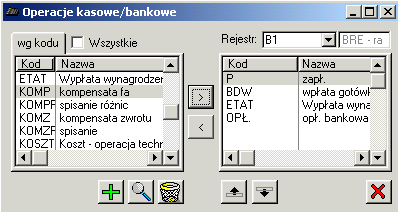 Z pozycji Rejestrów kasowych/bankowych moŝliwe jest równieŝ sprawdzenie statusu poszczególnych raportów.