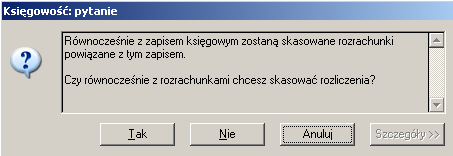 9.6.4.3 Dokument kompensaty a dekret kompensacyjny Dekret kompensacyjny moŝe być wynikiem kompensaty przeprowadzonej w tradycyjny sposób lub kompensaty z uŝyciem dokumentu kompensaty.