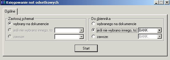 rozliczone zostaną wyświetlone tylko noty rozliczone, nierozliczone - zostaną wyświetlone tylko noty nierozliczone, wszystkie zostaną wyświetlone wszystkie noty. Rys. 9.