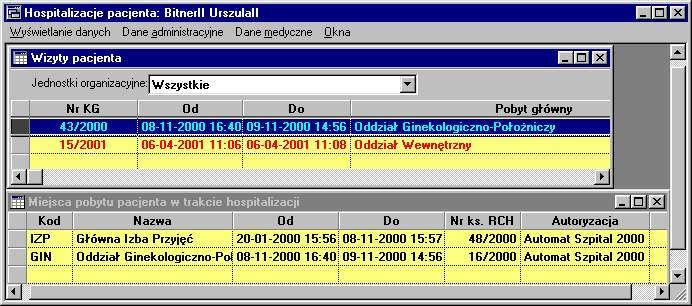 pacjent; dana wymagana przy zapisie dokumentu Status zatrudnienia informacja o zatrudnieniu: student, osoba zatrudniona itp.