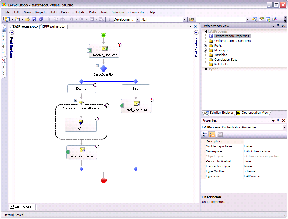 Message Business Rules Inference Engine