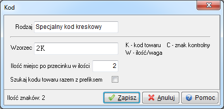 Podczas realizacji dokumentów ze wzorca możliwe jest przyjęcie ceny z dokumentów wzorcowych.