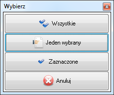 Wskazujemy przedział dat, z którego dokumenty WZ mają zostać uwzględnione.